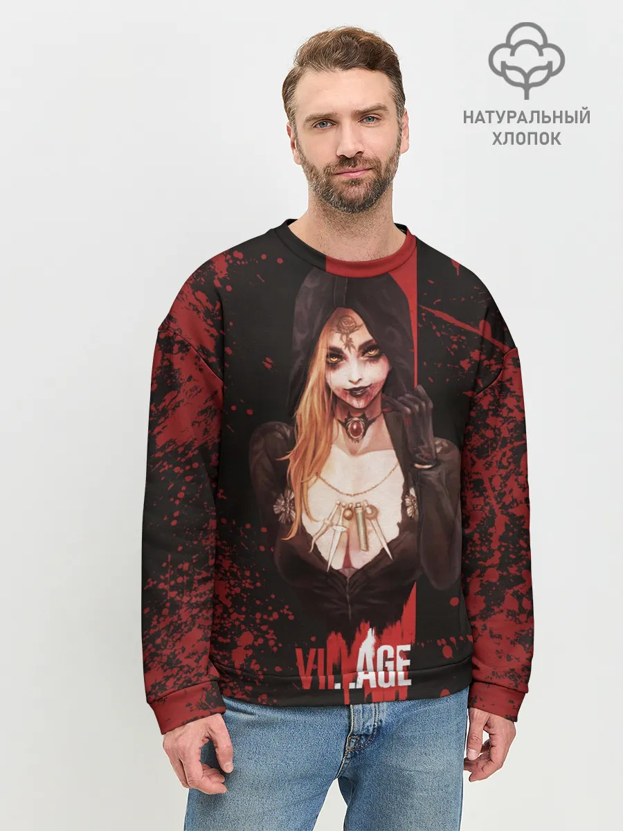 Мужской свитшот базовый / Resident Evil Village