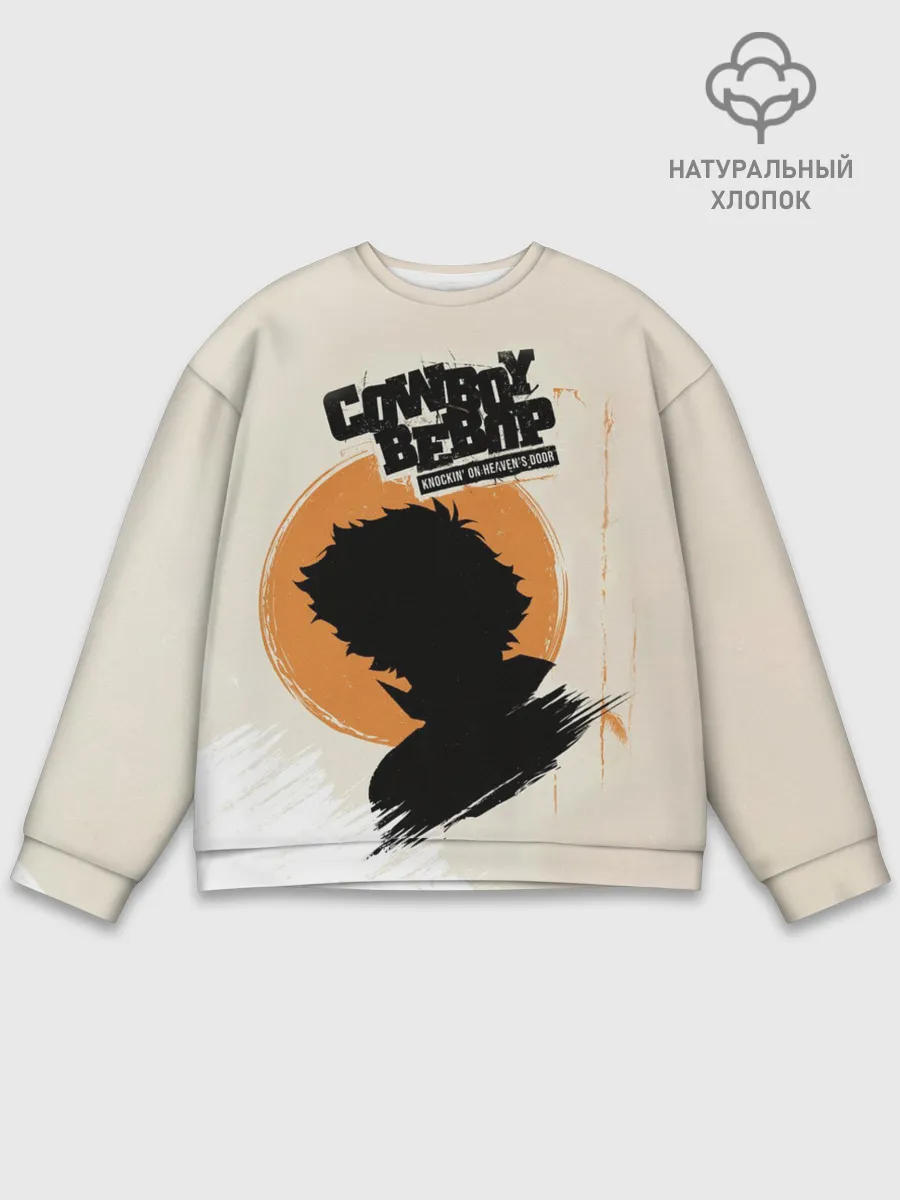 Мужской свитшот базовый / Cowboy Bebop, Спайк Шпигель