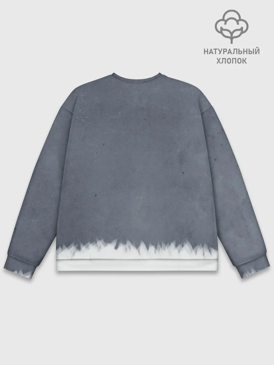 Мужской свитшот базовый / Демон-лис Томоэ