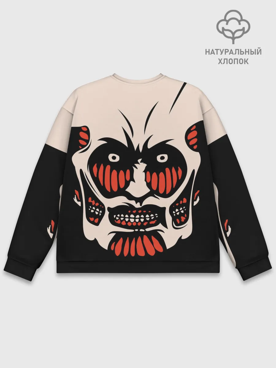 Мужской свитшот базовый / КОЛОССАЛЬНЫЙ ТИТАН