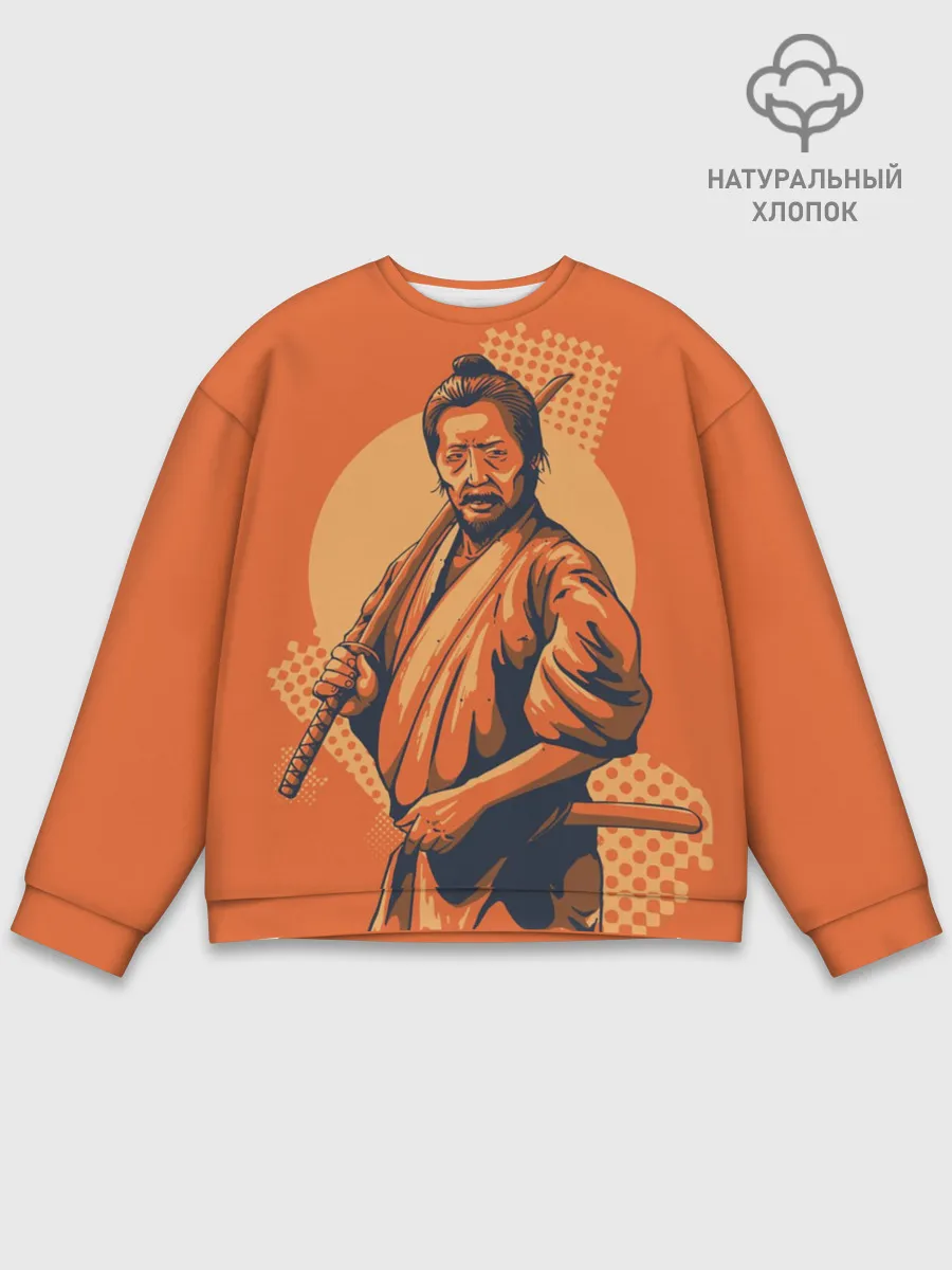 Мужской свитшот базовый / Самурай