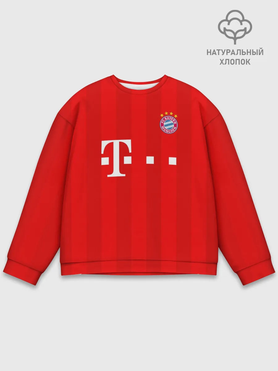 Мужской свитшот базовый / Форма Баварии - Левандовски