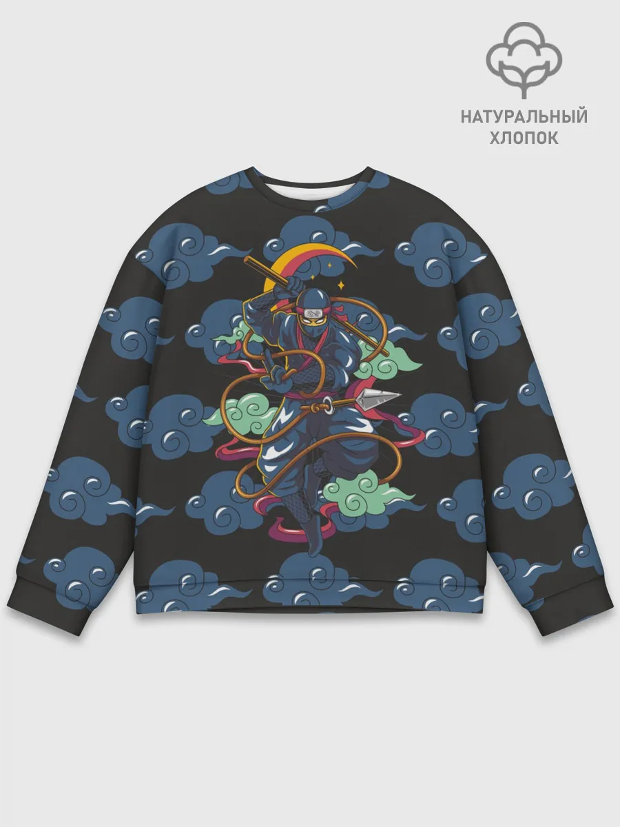 Мужской свитшот базовый / Ниндзя