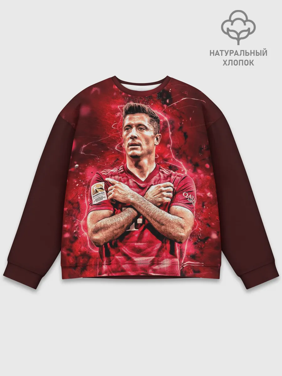 Мужской свитшот базовый / Левандовски | Lewandowski | 9