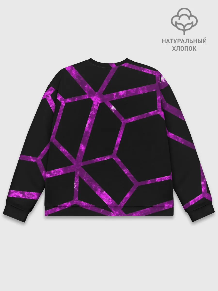 Мужской свитшот базовый / Hexagon