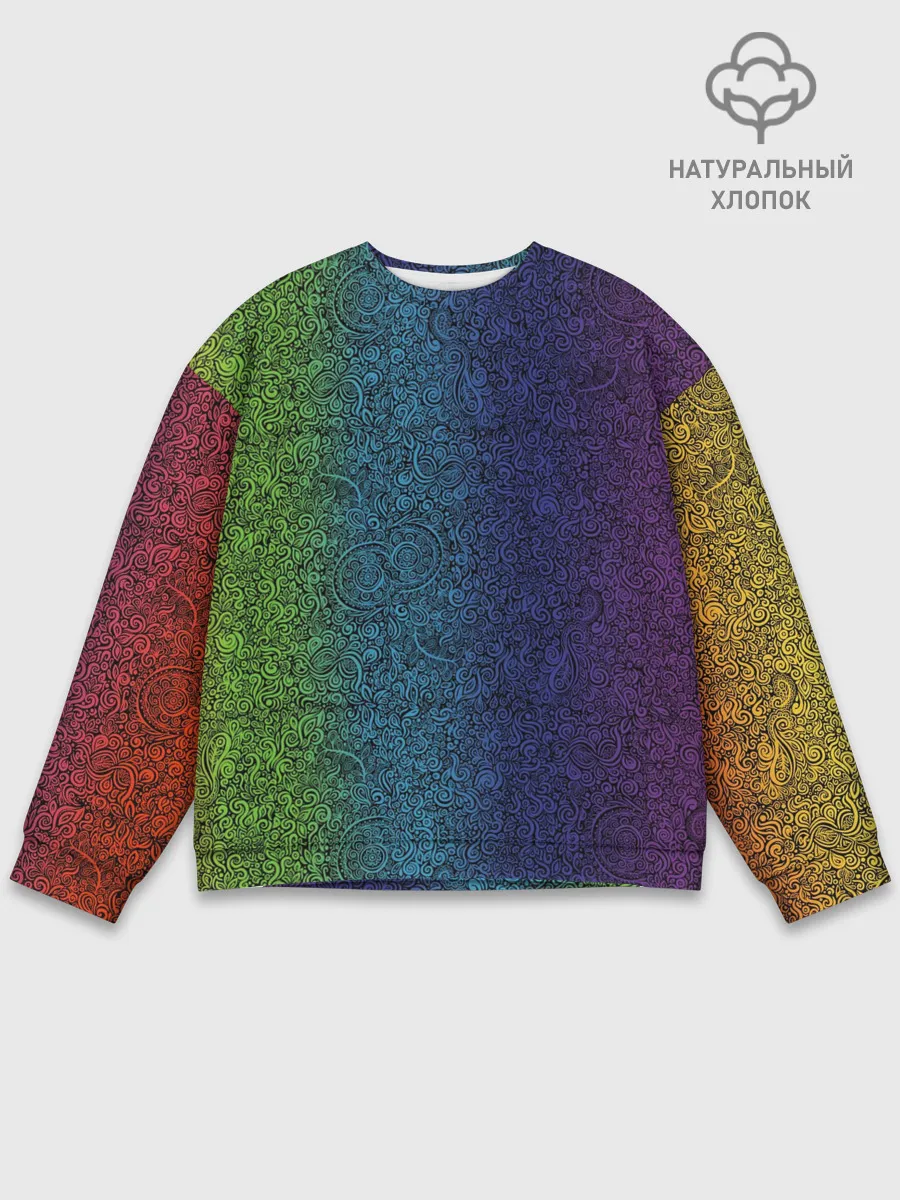 Мужской свитшот базовый / Узор