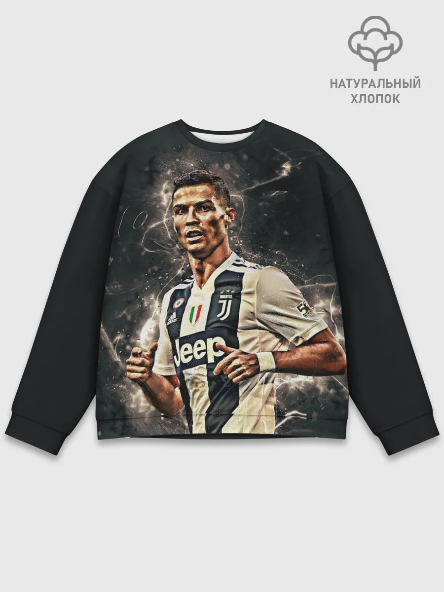 Мужской свитшот базовый / Криштиану Роналду