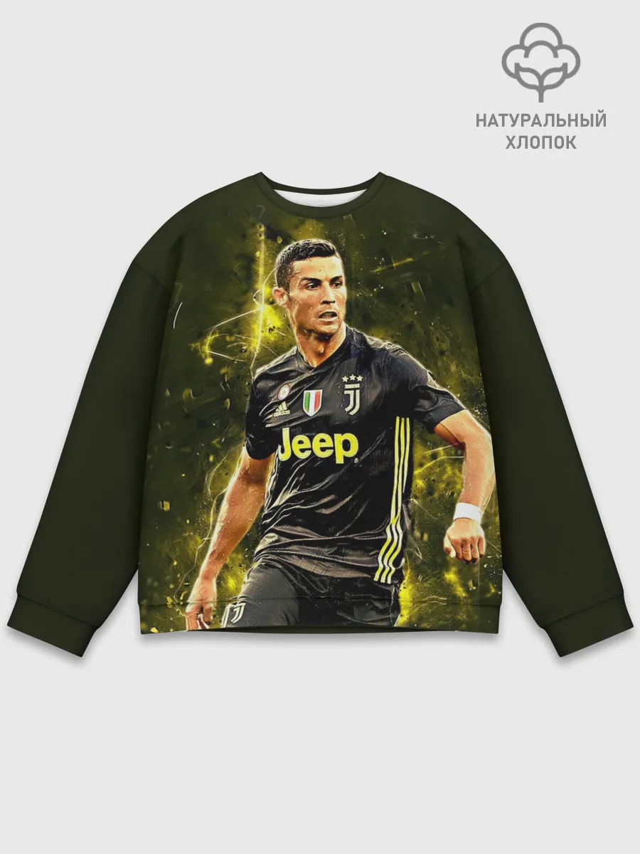 Мужской свитшот базовый / Cristiano Ronaldo