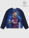 Мужской свитшот базовый / Лионель Месси | Барселона | 10