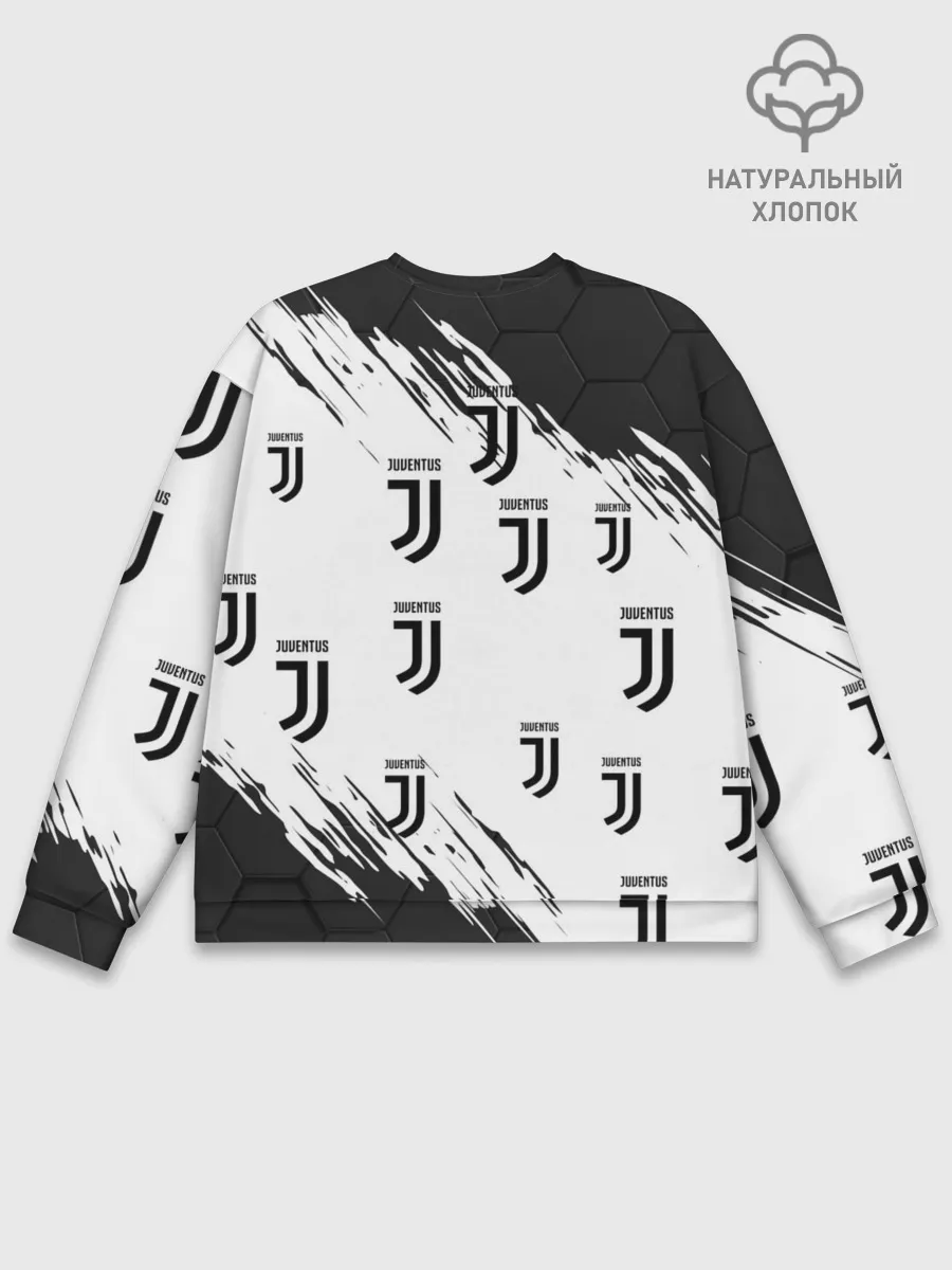 Мужской свитшот базовый / КРИШТИАНУ РОНАЛДУ / ЮВЕНТУС