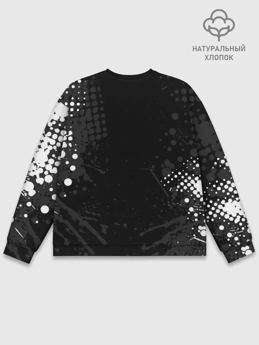 Мужской свитшот базовый / КРИШТИАНУ РОНАЛДУ / ЮВЕНТУС