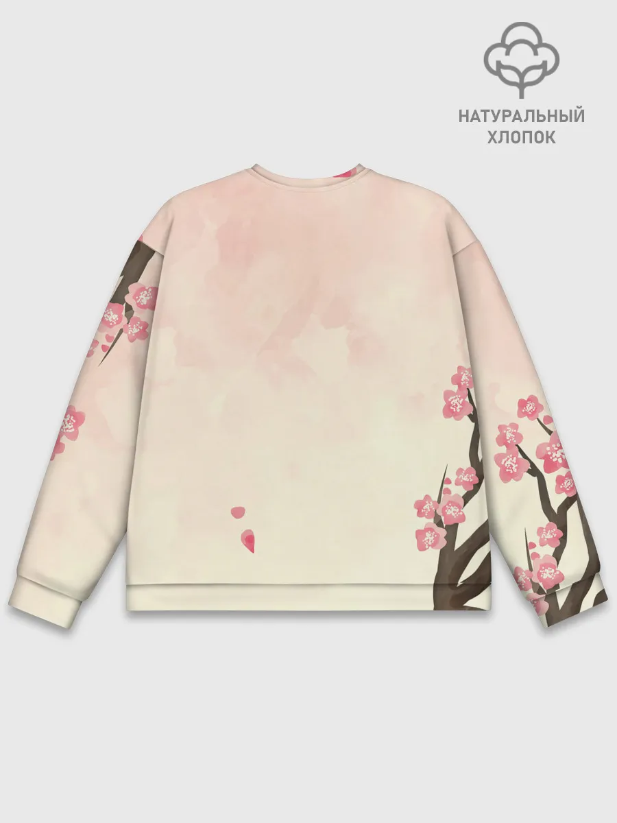 Мужской свитшот базовый / АСТА сакура | Black Clover