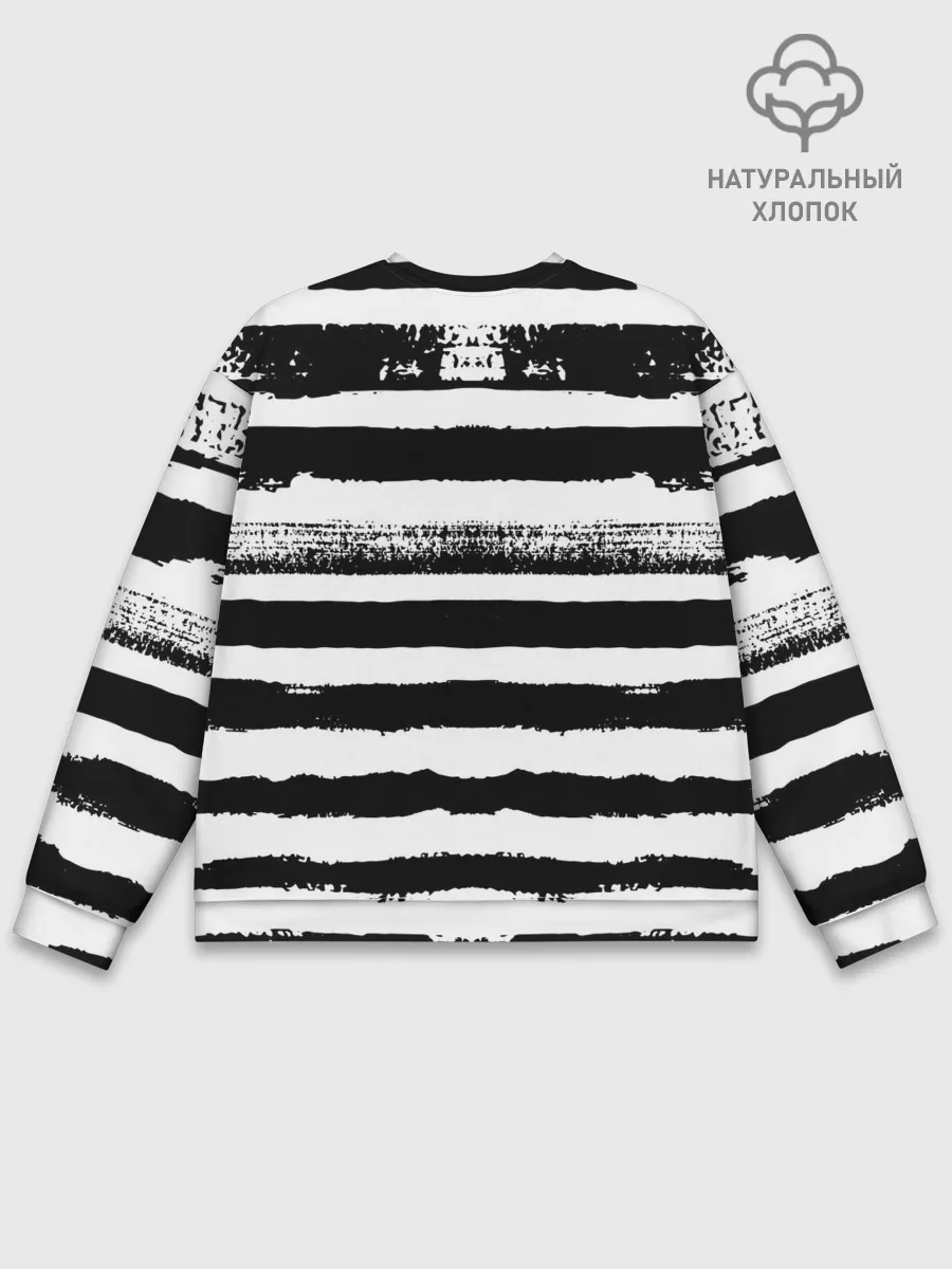 Мужской свитшот базовый / ТЕЛЬНЯШКА ВМФ | ЧЕРЕП ФУРАЖКА