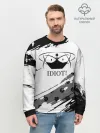 Мужской свитшот базовый / IDIOT! Black Clover