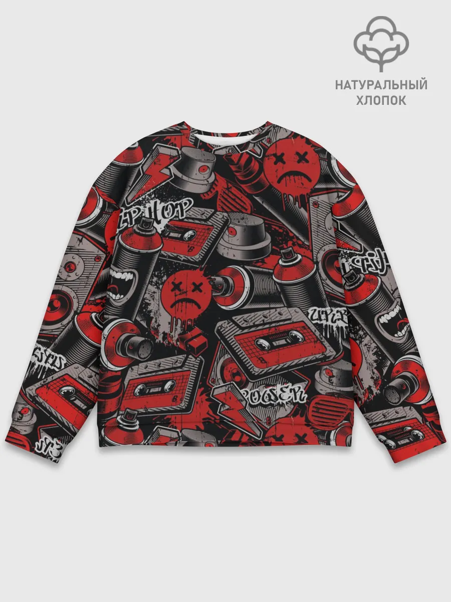 Мужской свитшот базовый / Hip hop Urban style