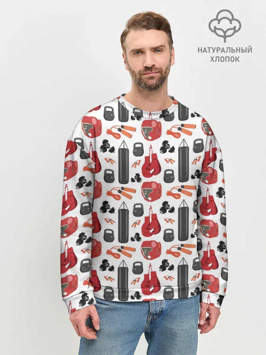 Мужской свитшот базовый / Бокс