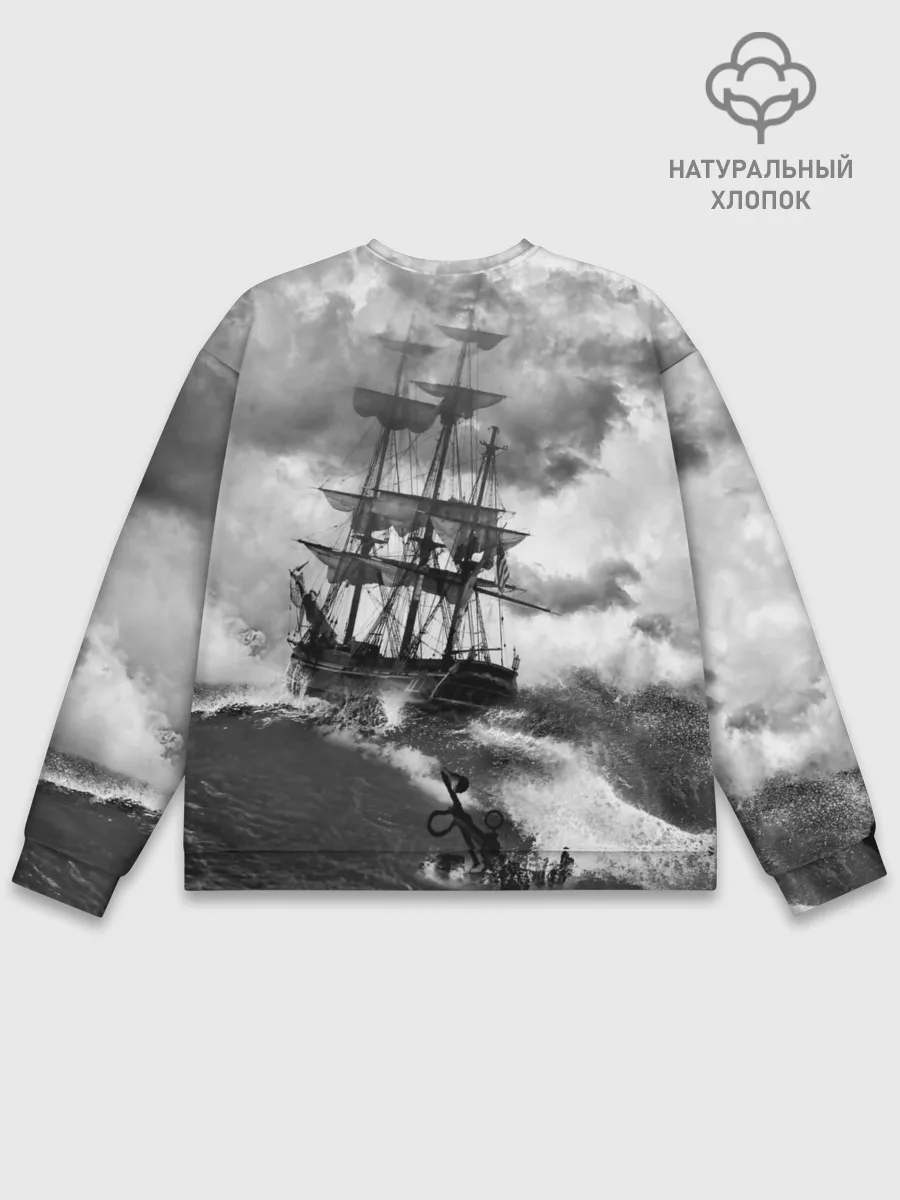 Мужской свитшот базовый / Парусник