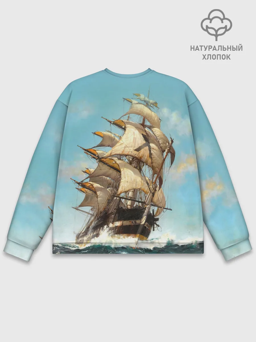 Мужской свитшот базовый / Парусник