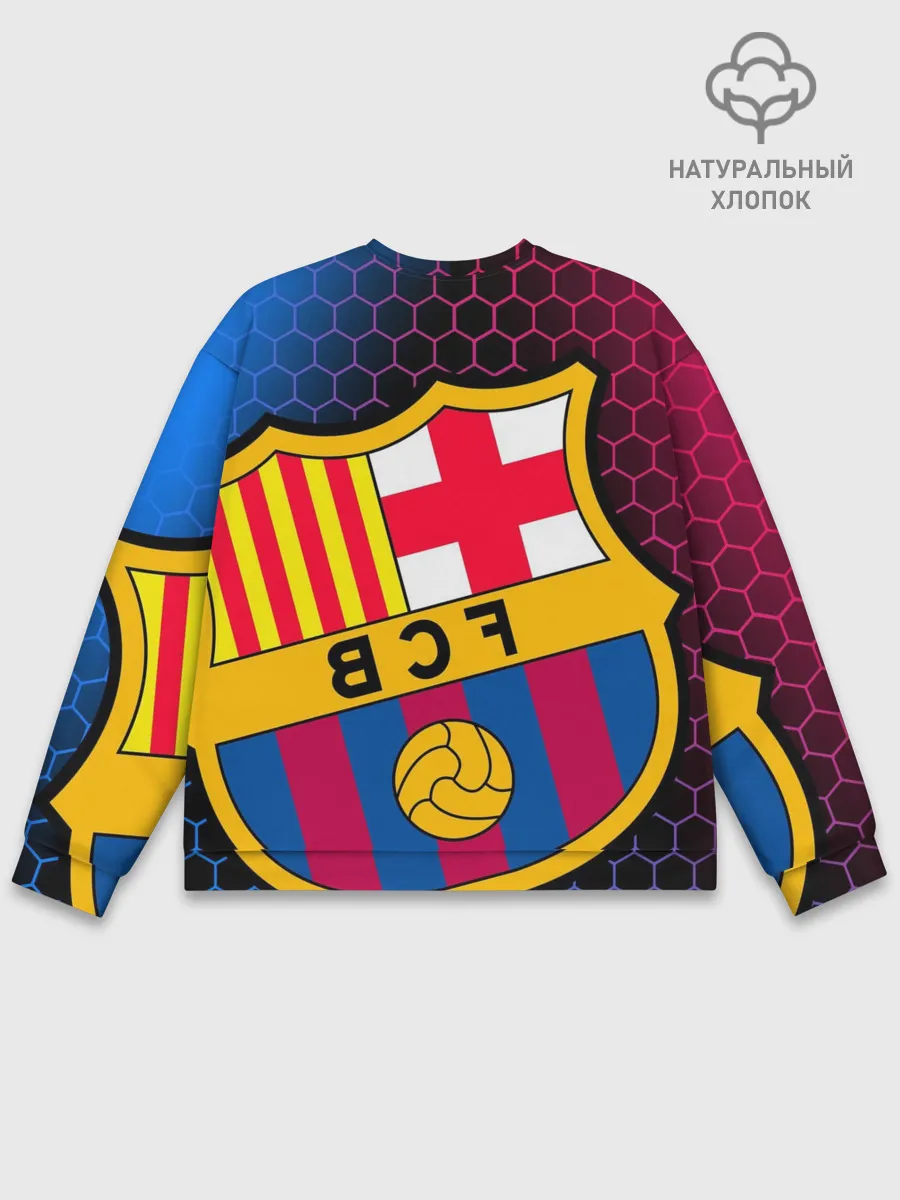 Мужской свитшот базовый / ЛИОНЕЛЬ МЕССИ / BARCELONA