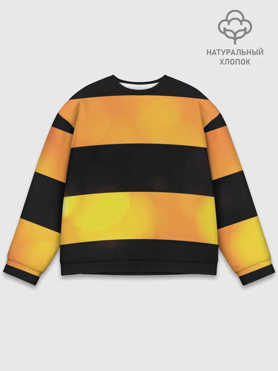 Мужской свитшот базовый / Георгиевская лента