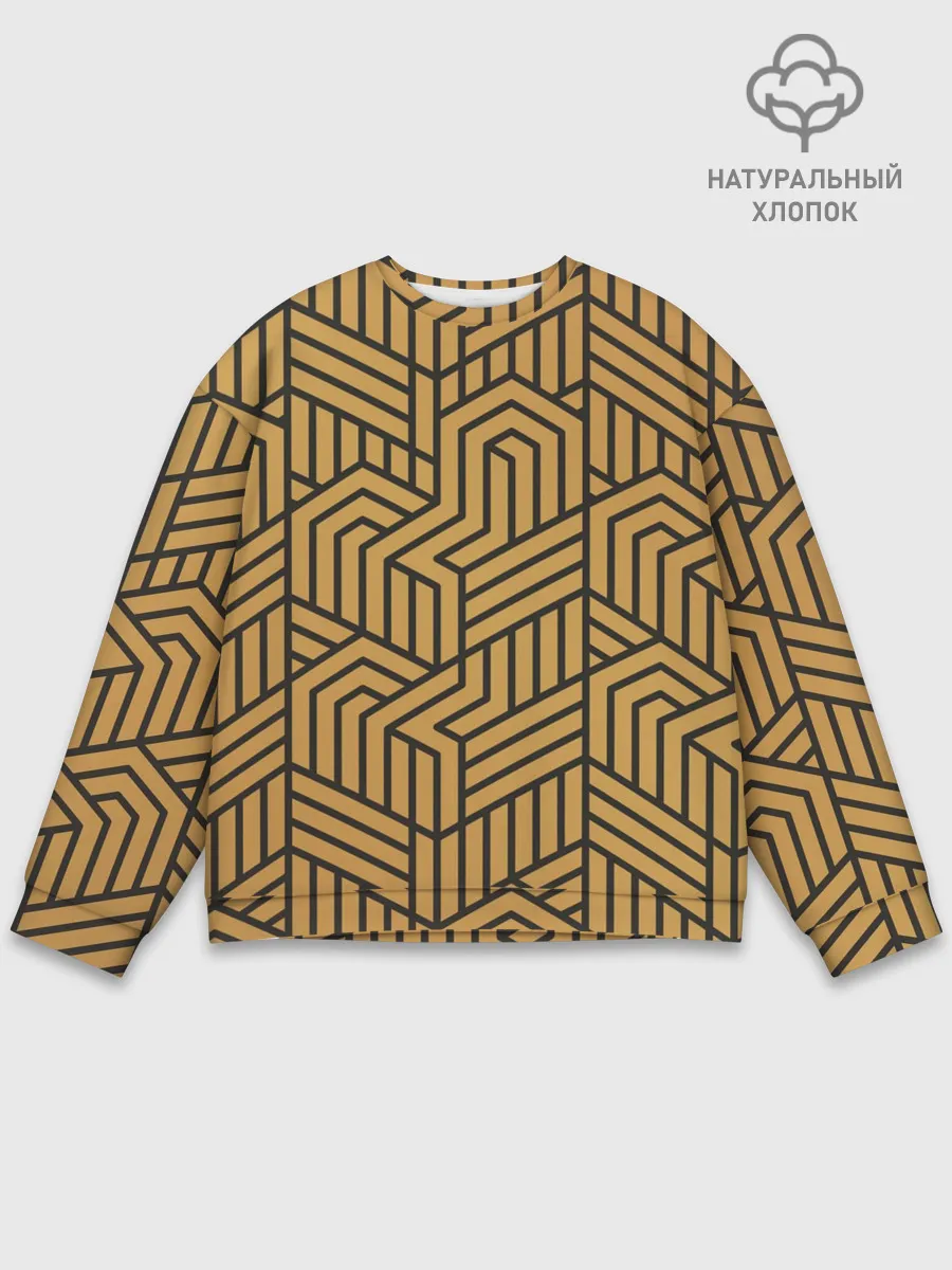 Мужской свитшот базовый / ВЕЛИКИЙ ГЕТСБИ LUXERY VINTAGE