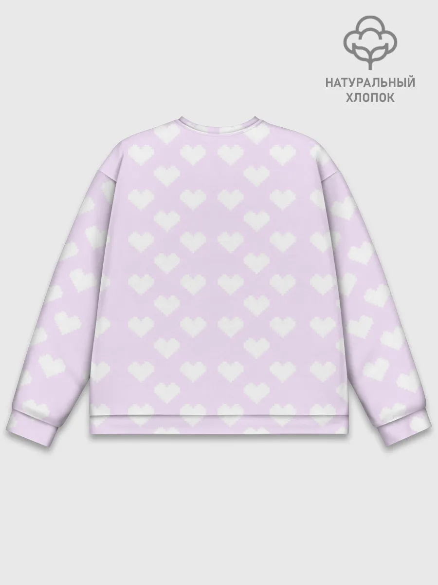 Мужской свитшот базовый / Chibi Natsuki and Yuri