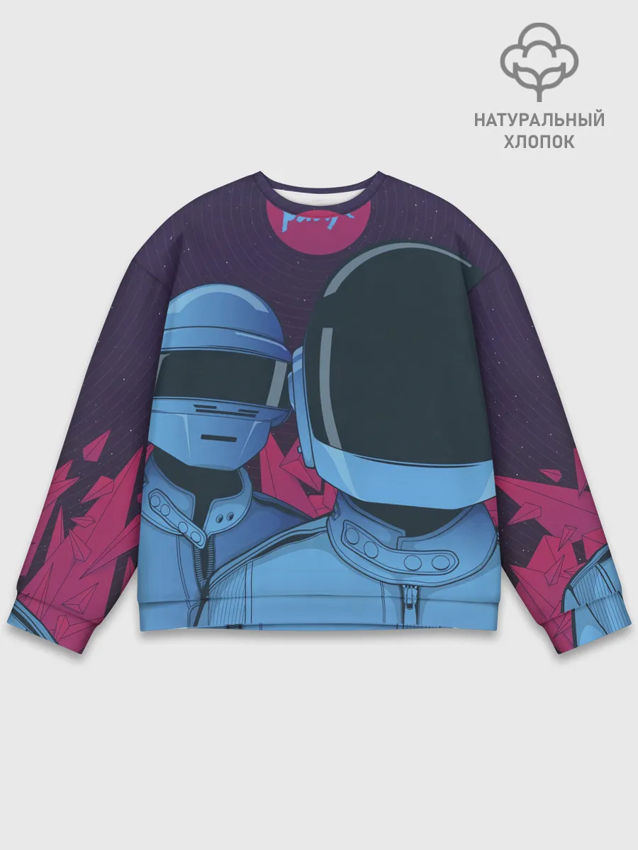 Мужской свитшот базовый / Daft Punk