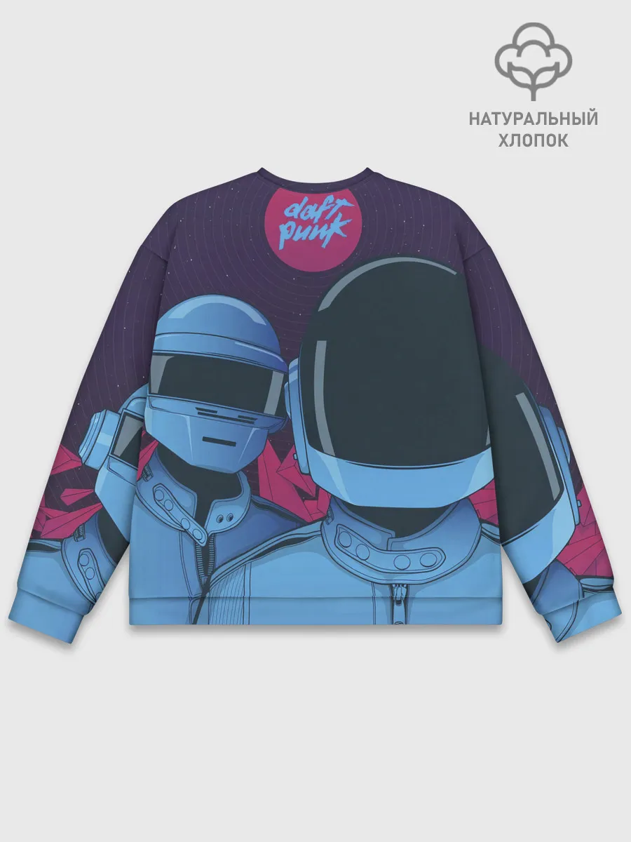 Мужской свитшот базовый / Daft Punk