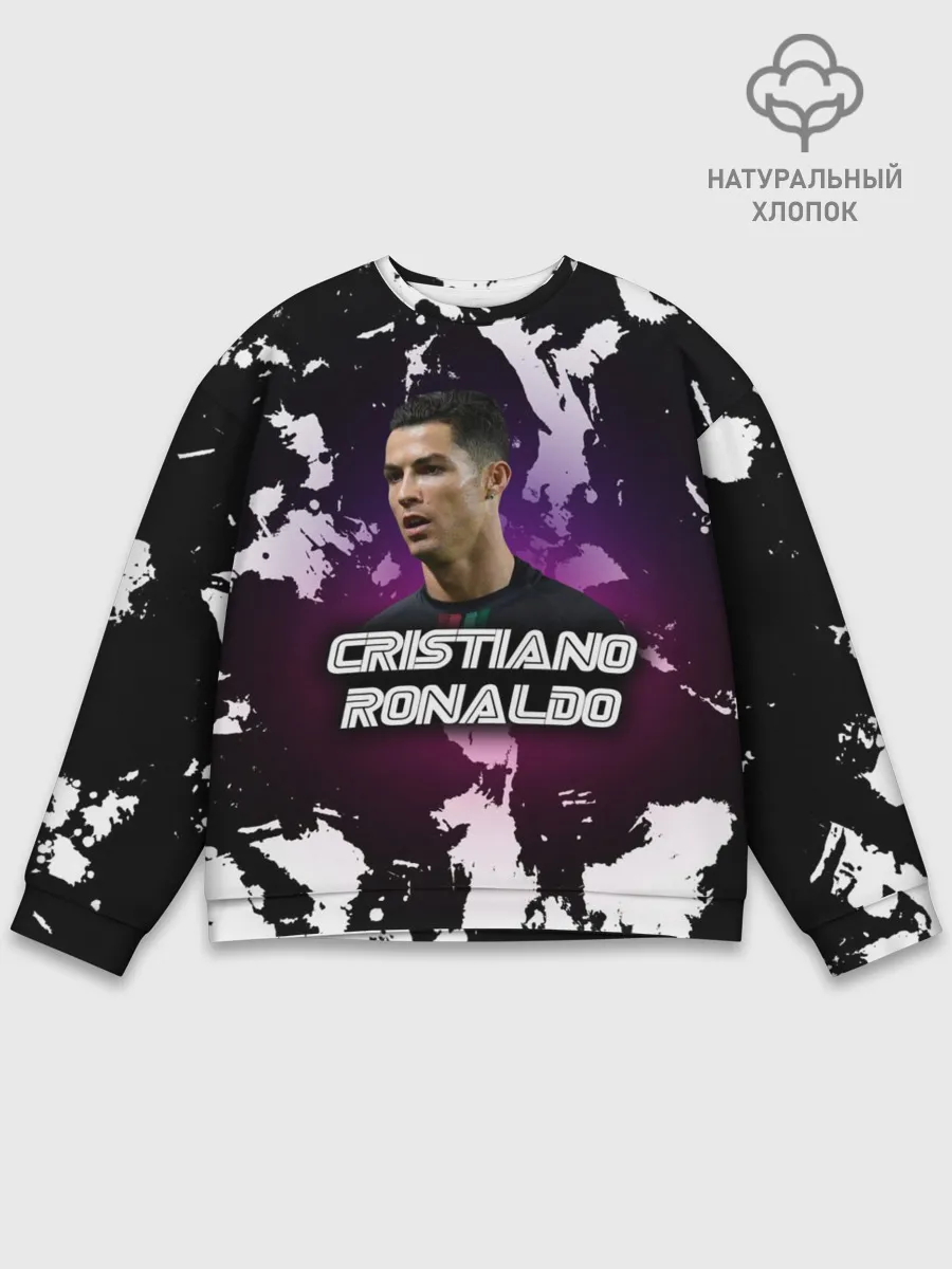 Мужской свитшот базовый / Cristiano Ronaldo