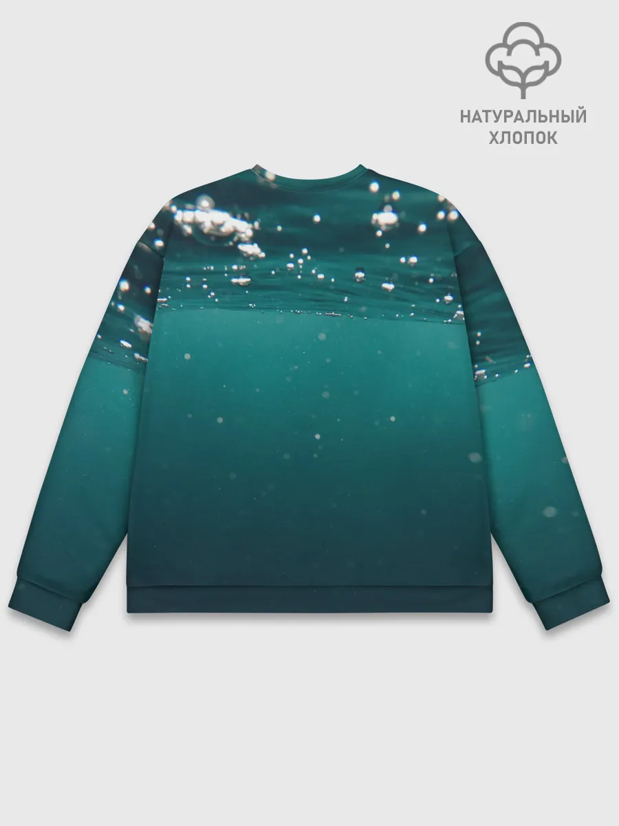 Мужской свитшот базовый / дайвинг