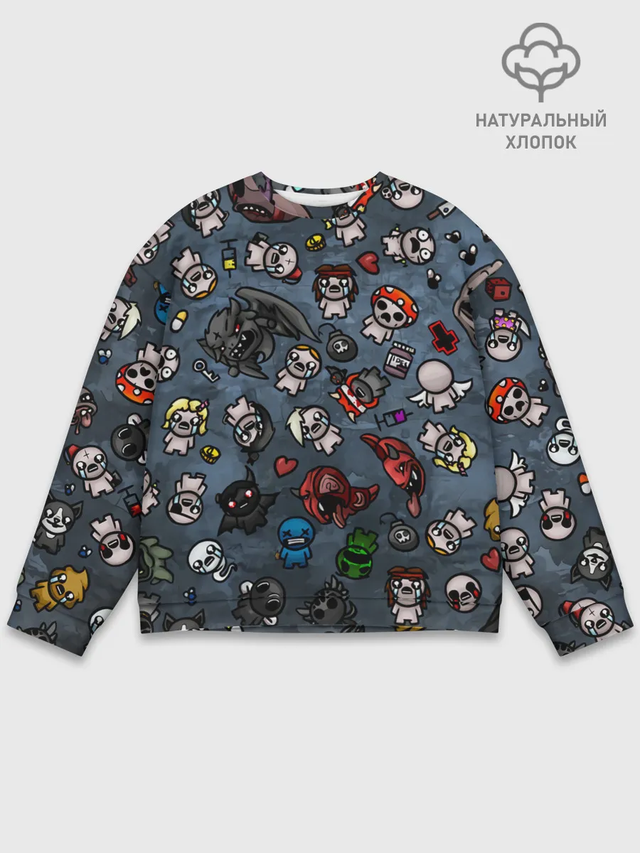 Мужской свитшот базовый / Узор Исаака