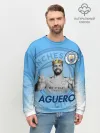 Мужской свитшот базовый / СЕРХИО АГУЭРО / SERGIO AGUERO