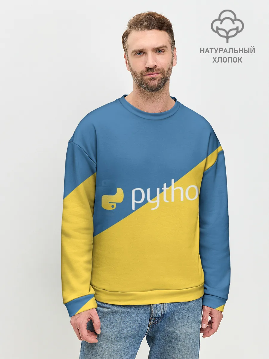 Мужской свитшот базовый / Python