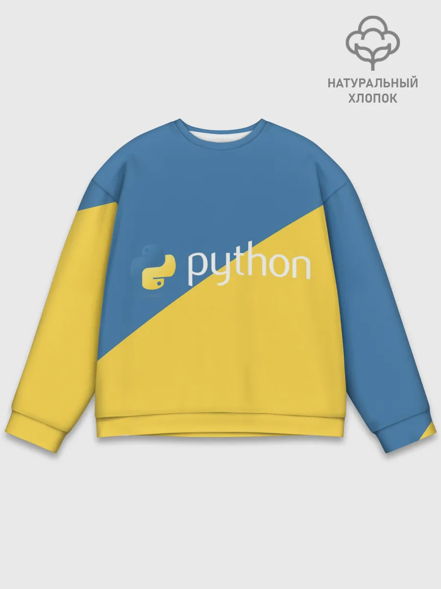 Мужской свитшот базовый / Python