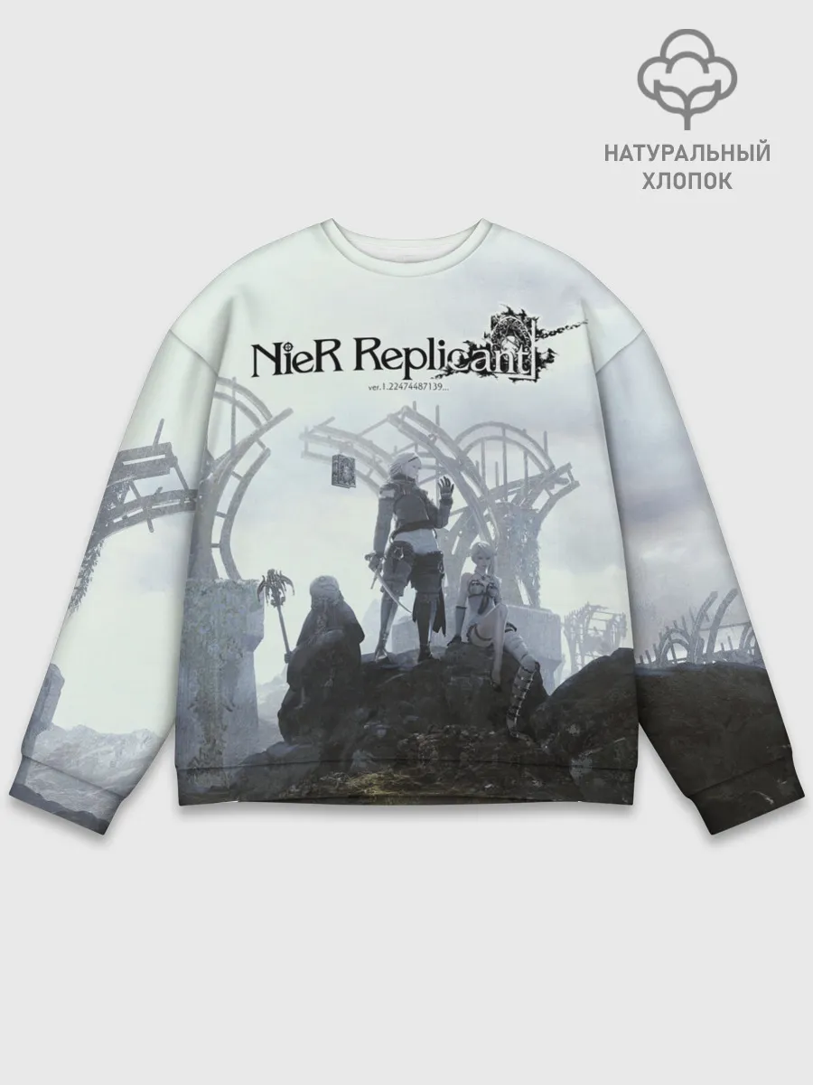 Мужской свитшот базовый / NieR Replicant
