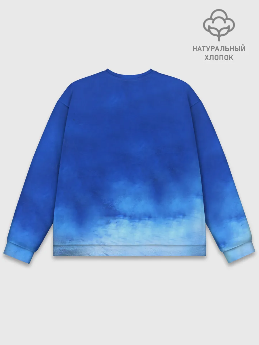 Мужской свитшот базовый / СЕРХИО АГУЭРО / МАНЧЕСТЕР СИТИ