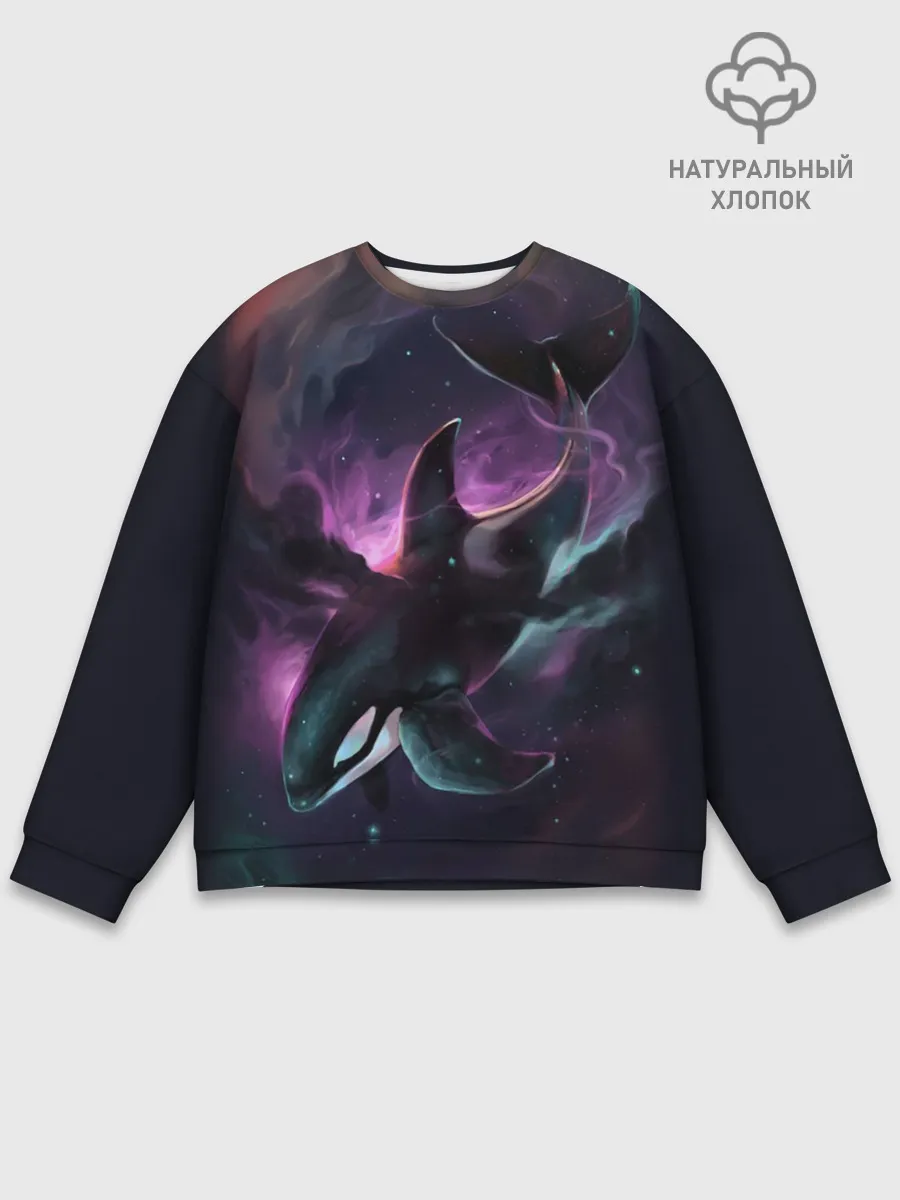 Мужской свитшот базовый / касатка