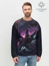 Мужской свитшот базовый / касатка