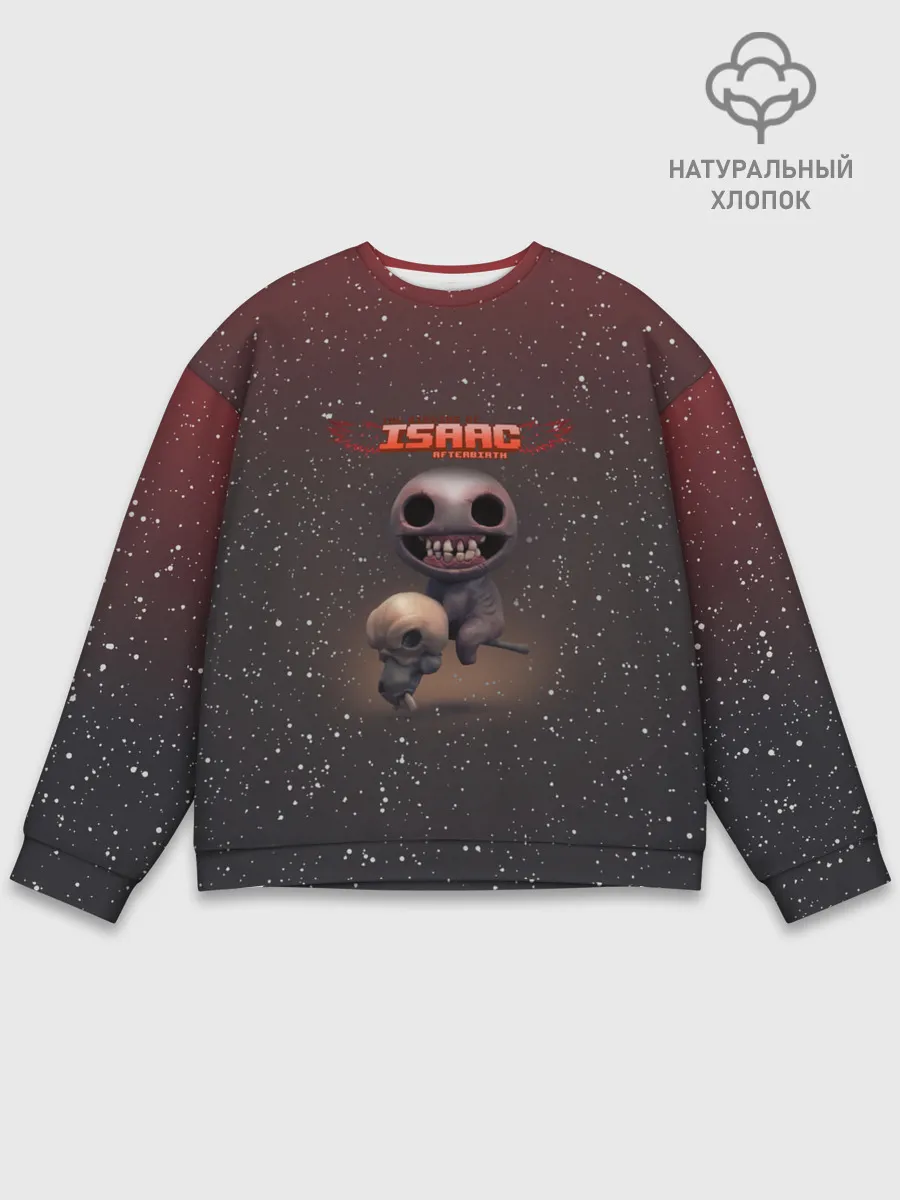 Мужской свитшот базовый / The Binding of Isaac | Afterbirth