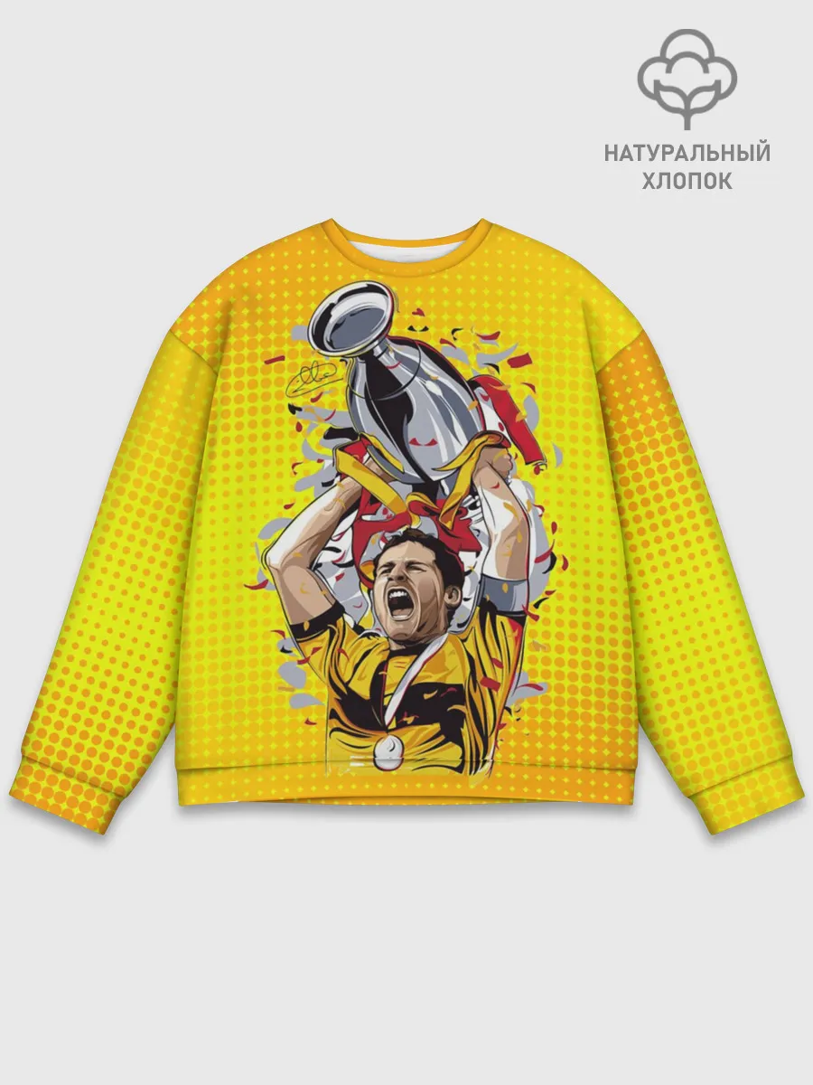 Мужской свитшот базовый / Iker Casillas