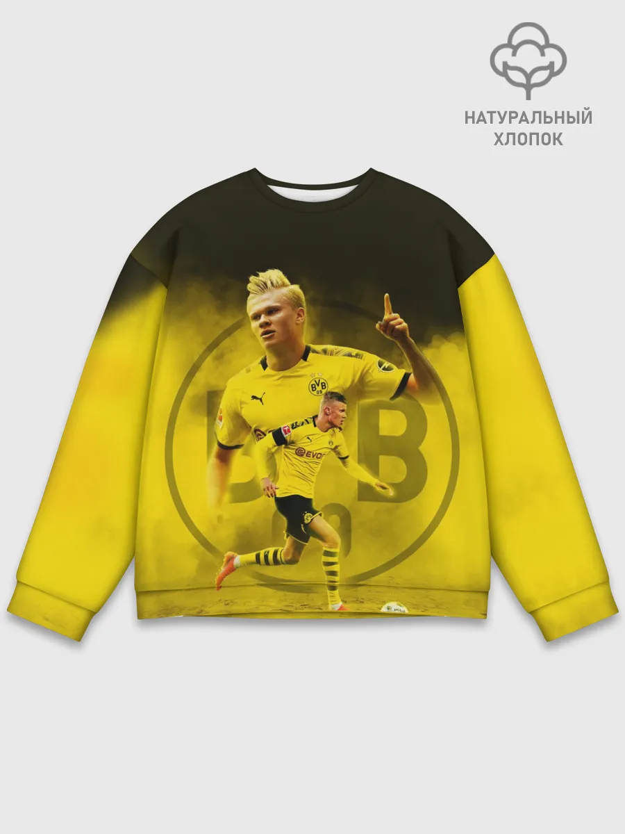 Мужской свитшот базовый / ЭРЛИНГ ХОЛАНД / ERLING HAALAND