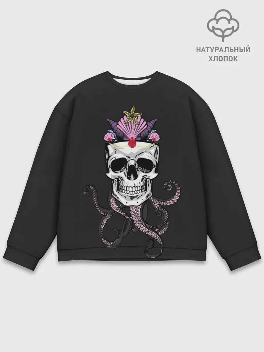 Мужской свитшот базовый / Octo-Queen