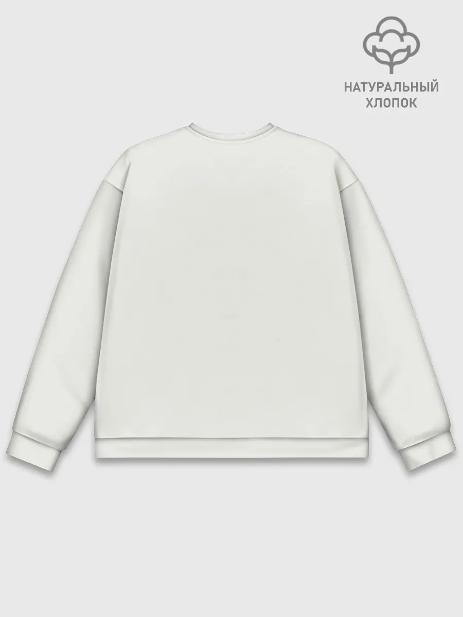 Мужской свитшот базовый / Необычное окно