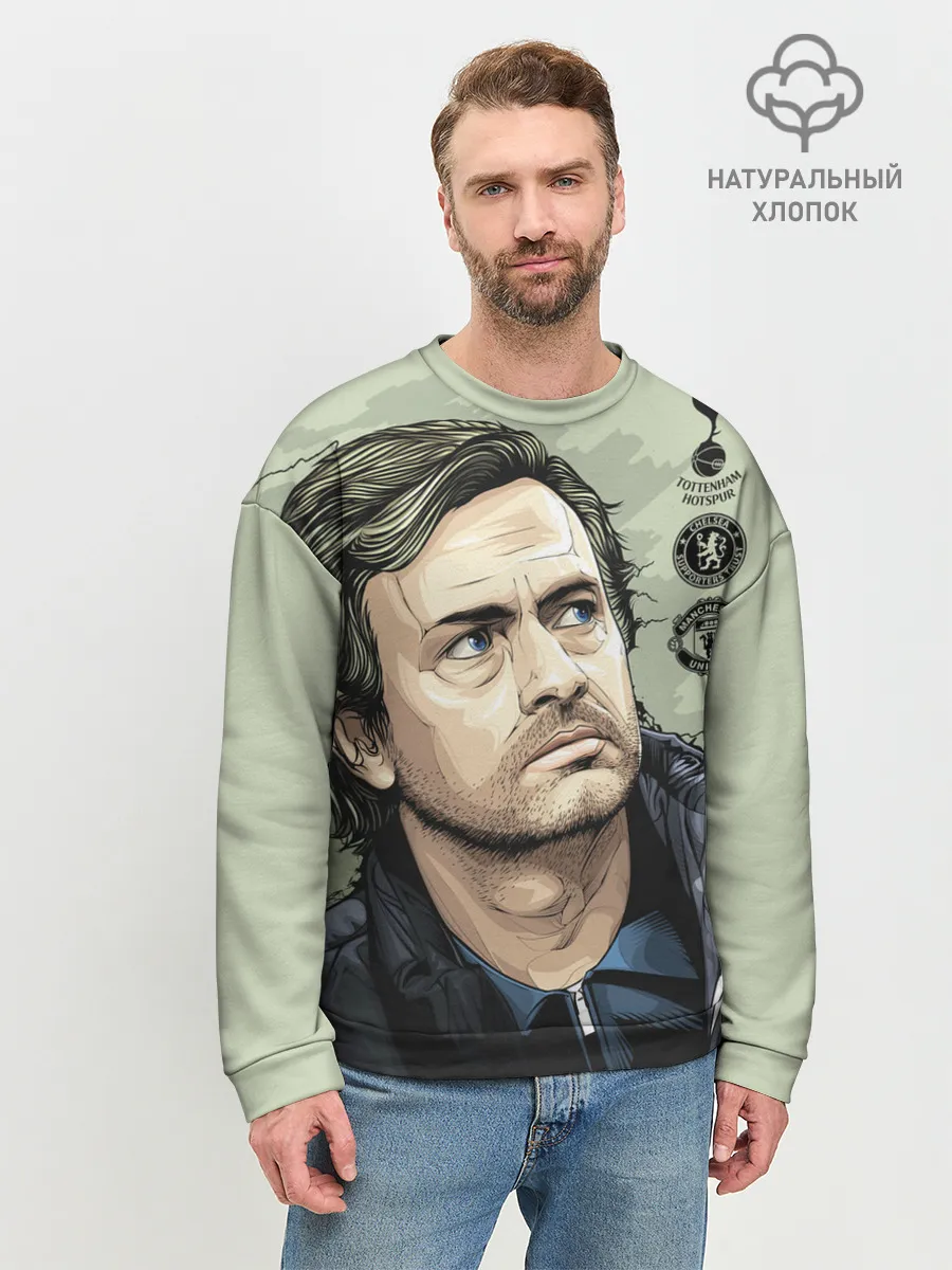 Мужской свитшот базовый / Жозе Моуринью