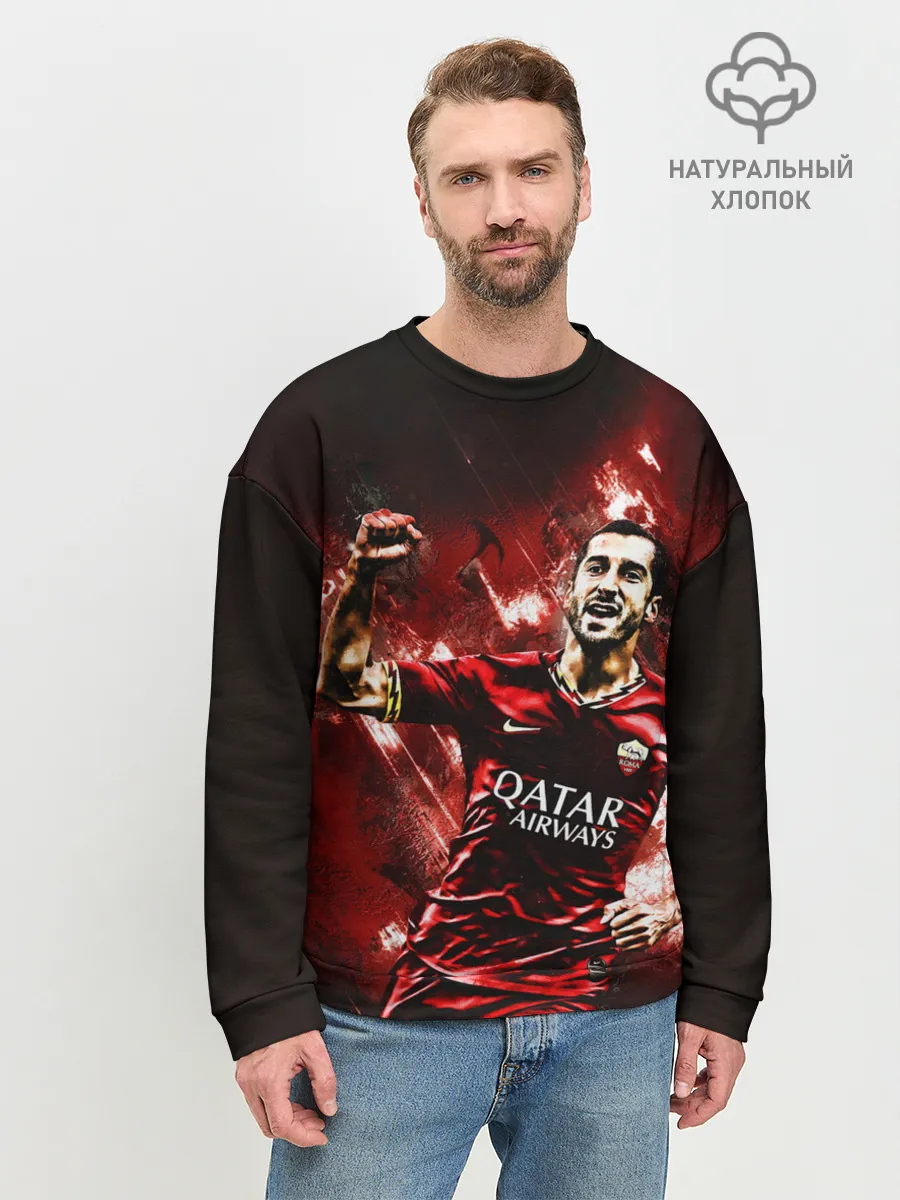 Мужской свитшот базовый / Генрих Мхитарян Футбол