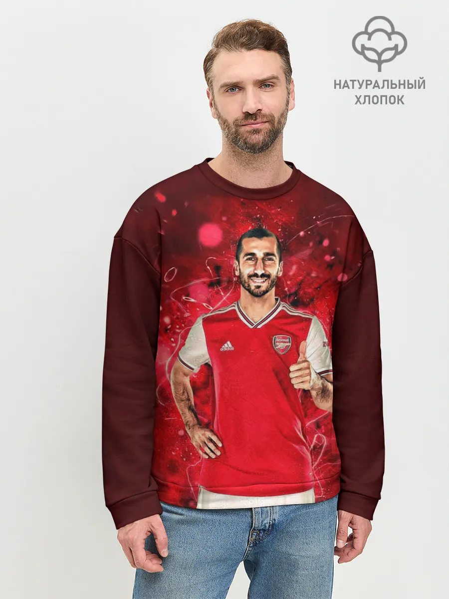 Мужской свитшот базовый / Генрих Футбол