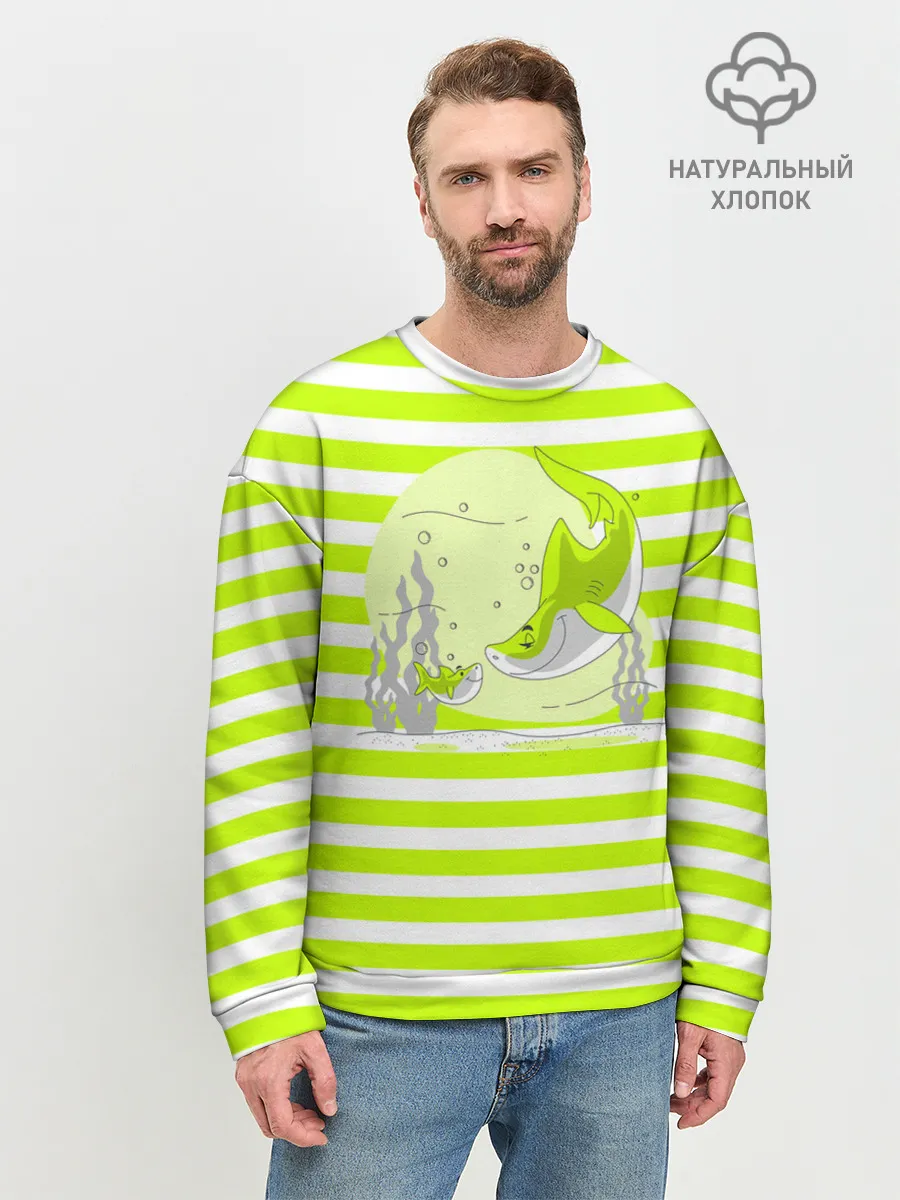 Мужской свитшот базовый / Акула