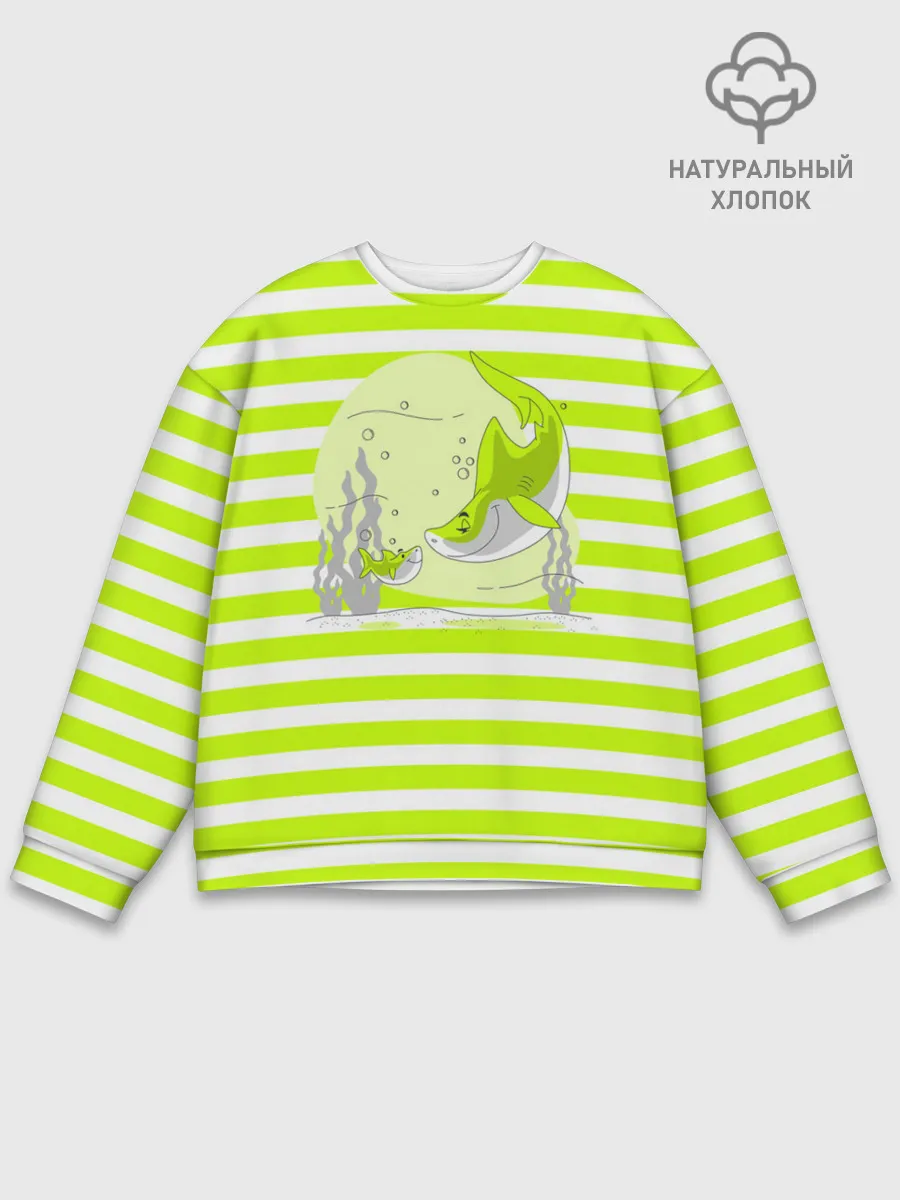 Мужской свитшот базовый / Акула