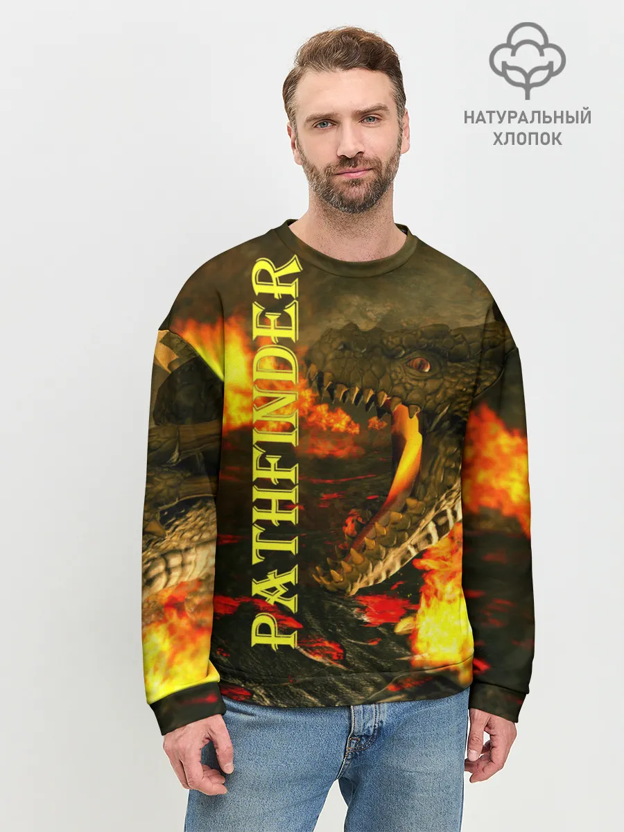 Мужской свитшот базовый / Pathfinder | НРИ