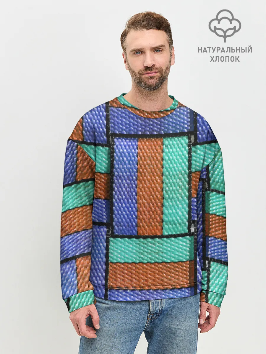 Мужской свитшот базовый / Stripes